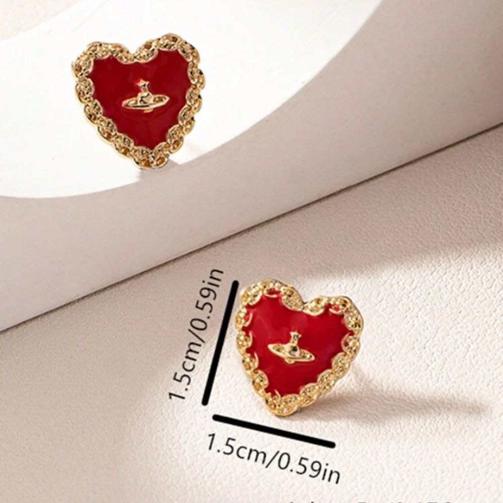 3for$20 NEW 1pair Fashionable Pearl Heart Shaped Stud Earrings